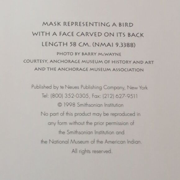 Smithsonian Institute American Indian‎ Art Cards Set Of 5 90s Vintage - Picture 7 of 11